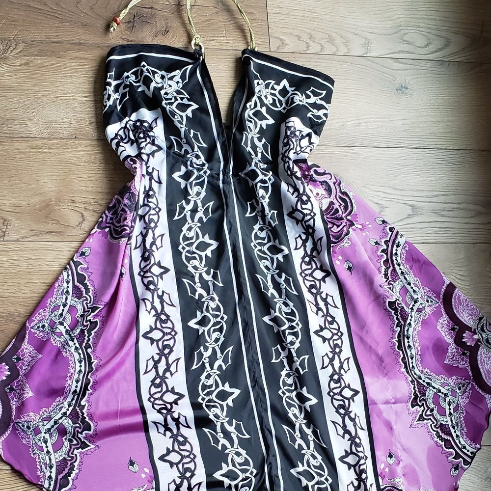 CLASSIQUE  Sexy Silk Short Women Dress